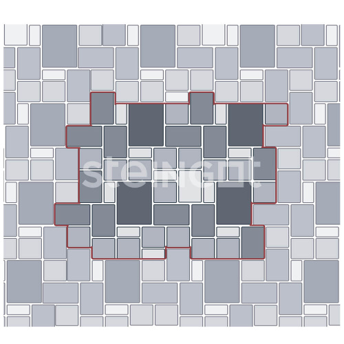 ���������� ������ Steingot ������� 80 ������� Bianco Nero